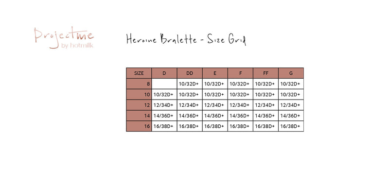 HEROINE BLACK BRALETTE - WIRE-FREE MATERNITY